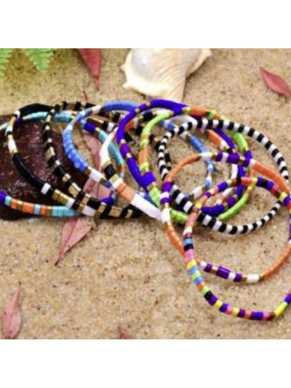 Miyuki Tila Beads Set of 5 - Picture 4 of 5